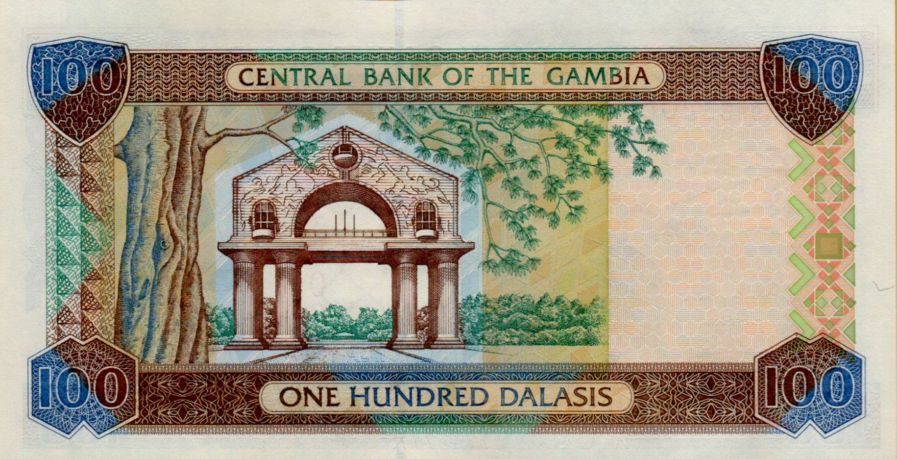 Gambia 100 2005 UNC P-24/c